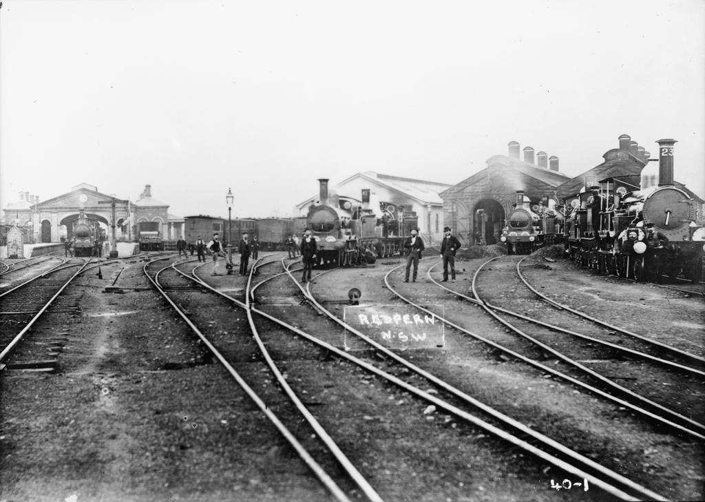 Old Photos of Railway in Australia circa 1900 vintage