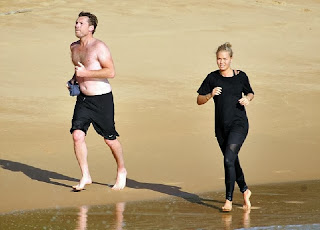 Lara Bingle Black Bikini Sydney