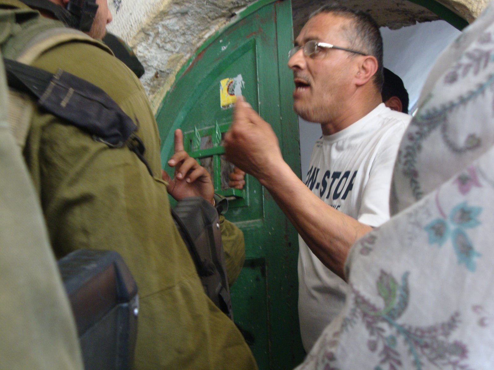 The Root of Jessie Israeli Settlers touring the Old City, automatic
