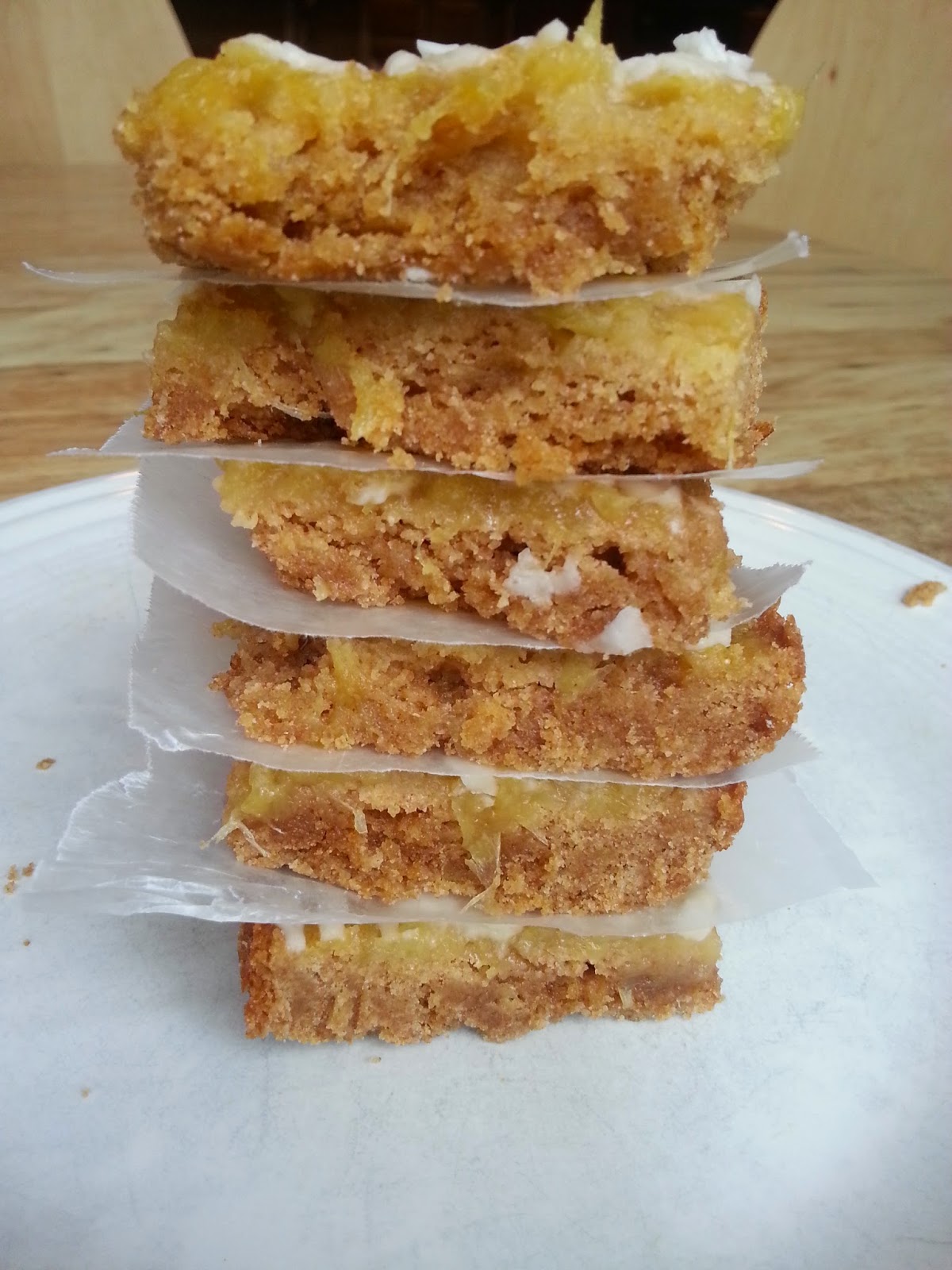 Pineapple Gingerbread Bars So Much To Make