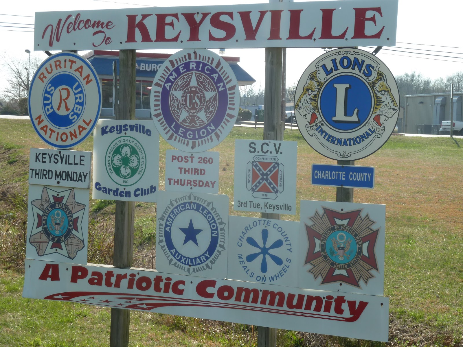 seniors walking across america POST 1093; APRIL 8, 9, & 10, 2013