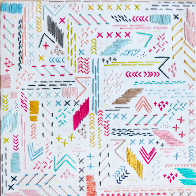 Stitching the Stitching Paper! Paige Taylor Evans