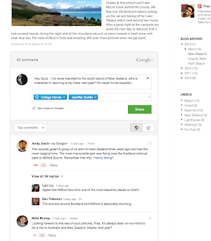 Cara mudah mengaktifkan komentar Google+ di Blogger