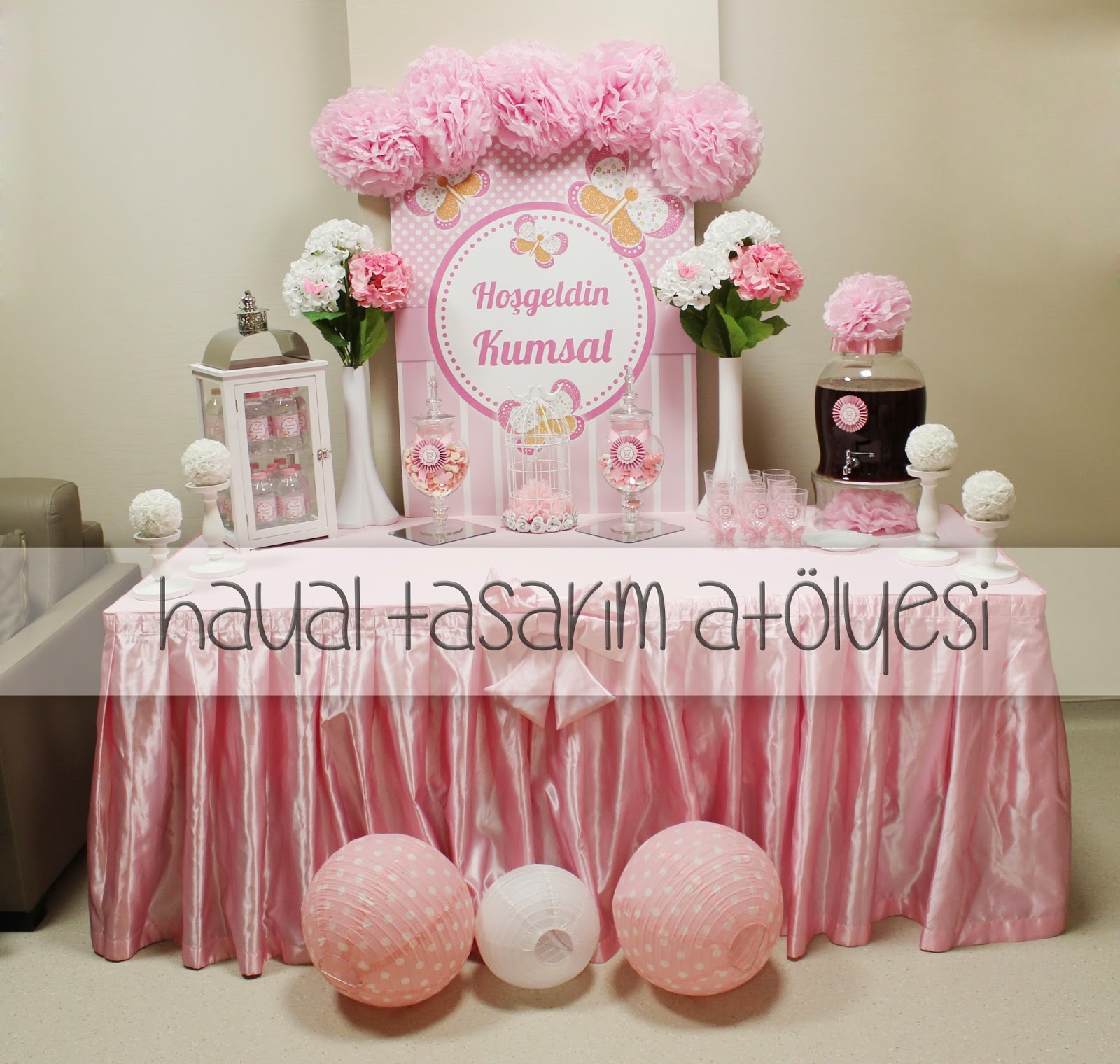 Hayal Tasarım Atölyesi KUMSAL�IN KELEBEK TEMALI VIP