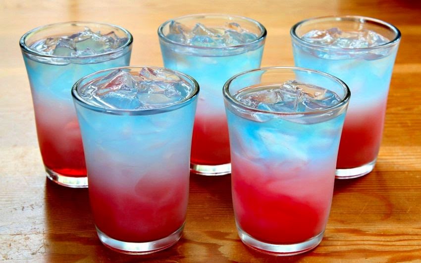 Delicious Drink Recipes Bomb Pop Shots Recipe