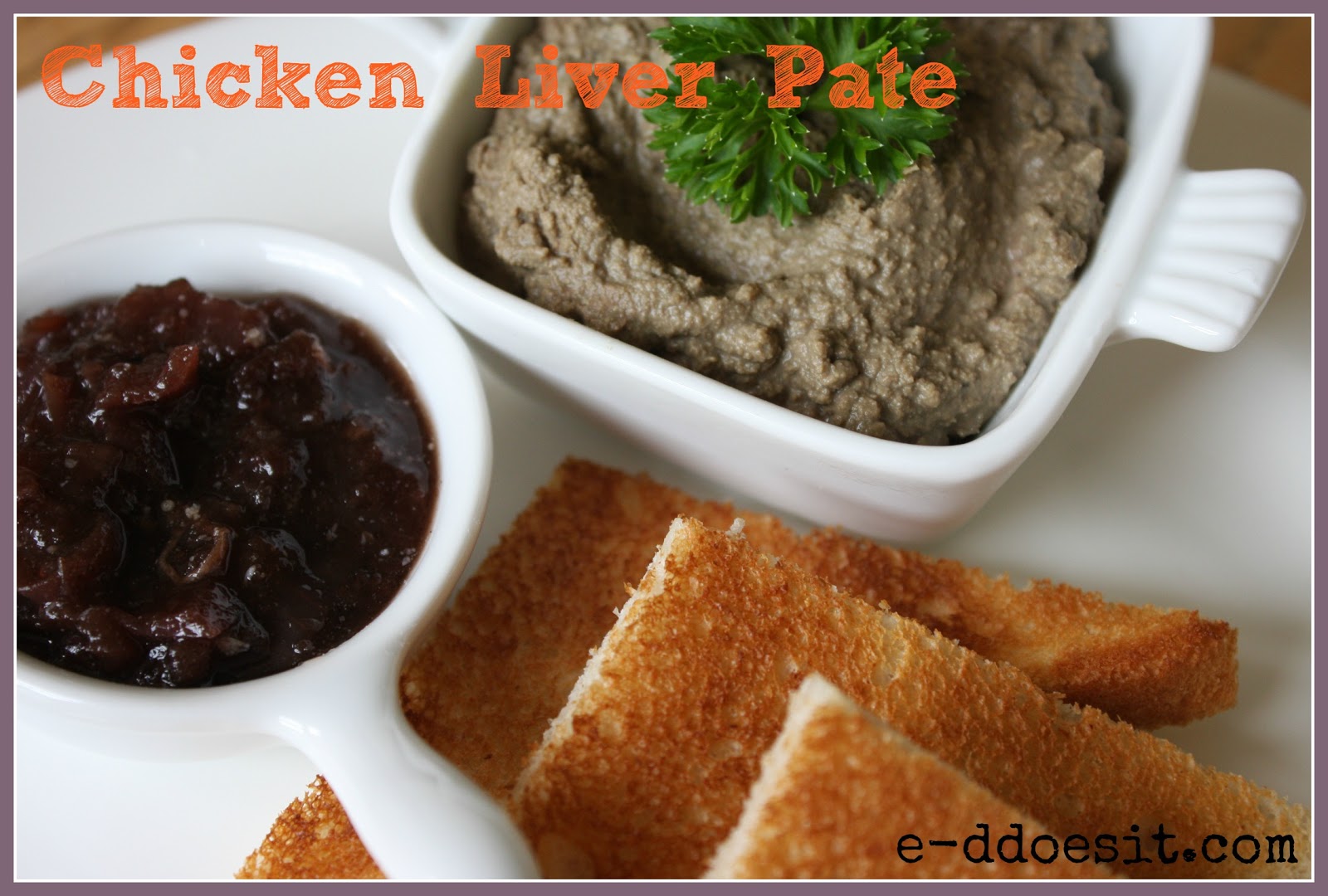 ED Does It Chicken Liver Paté