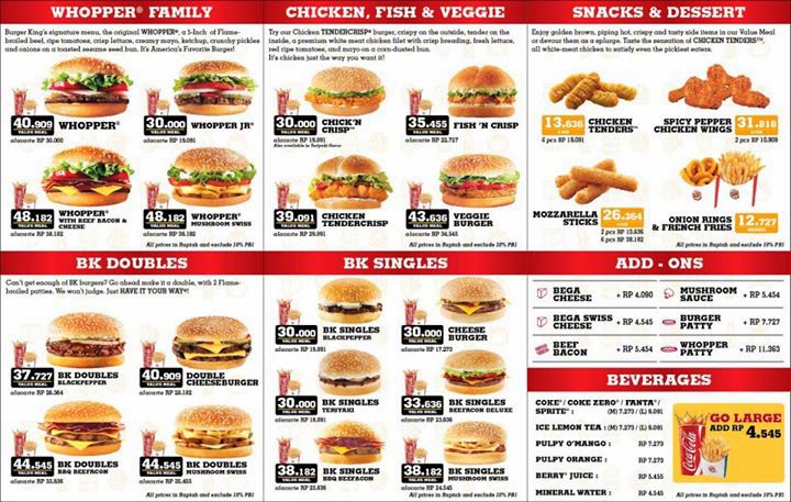 2014, Burger King Indonesia Delivery, Daftar Harga, Harga Paket, Menu Burger King, 2014, Burger King Indonesia Delivery, Daftar Harga, Harga Paket, Menu Burger King,