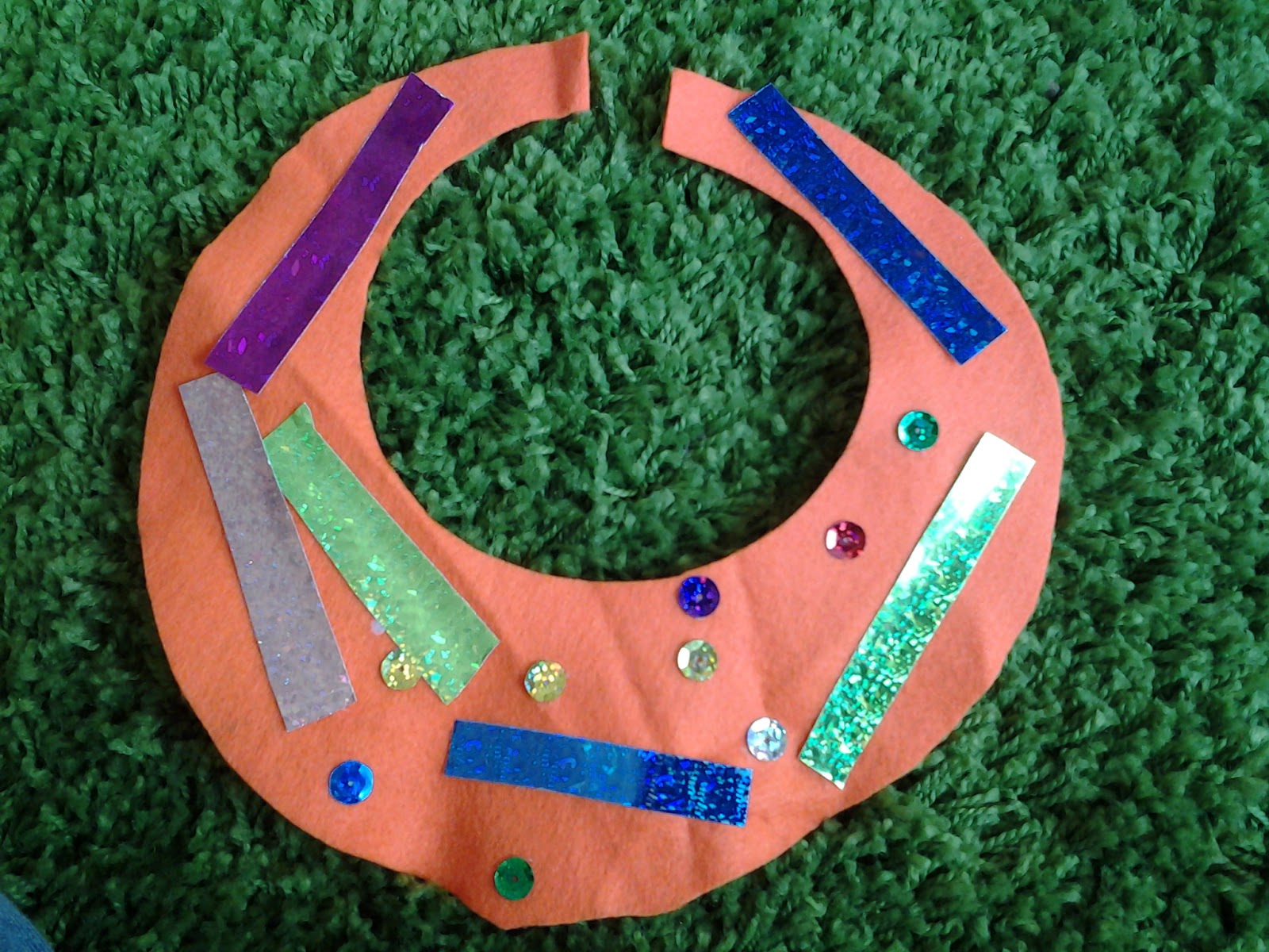 Flame Creative Children's Ministry Joseph in Egypt Egyptian collar craft