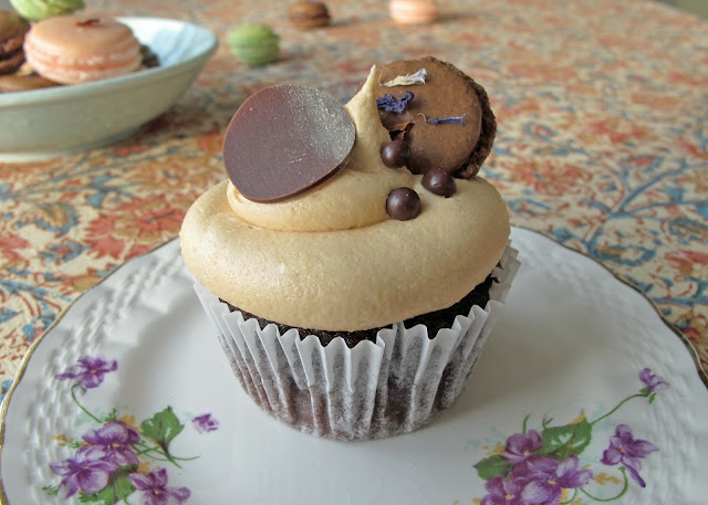 Salted Caramel Chocolate Cupcake