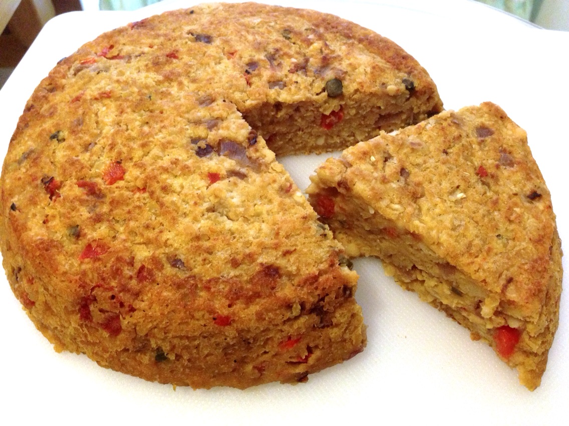 Tortilla vegana de garbanzos Vegan Latino