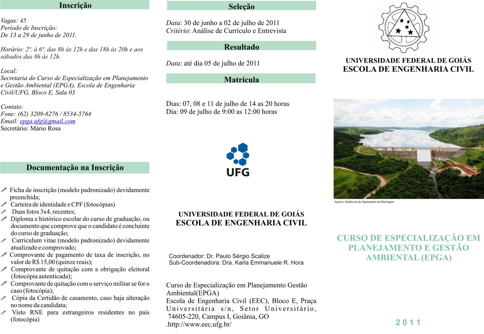 Curso de gestao ambiental