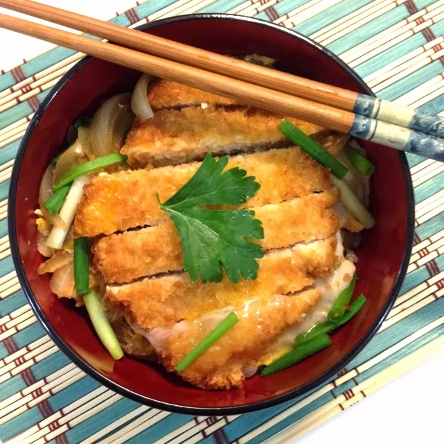Wen's Delight Katsudon (Pork Tonkatsu Rice Bowl)