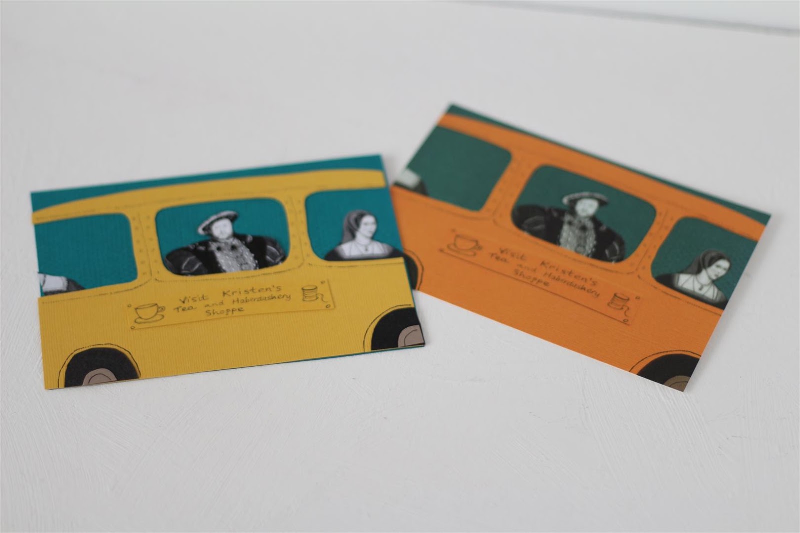 emuse Tudor bus postcard