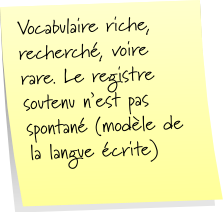 comment avoir un langage soutenu