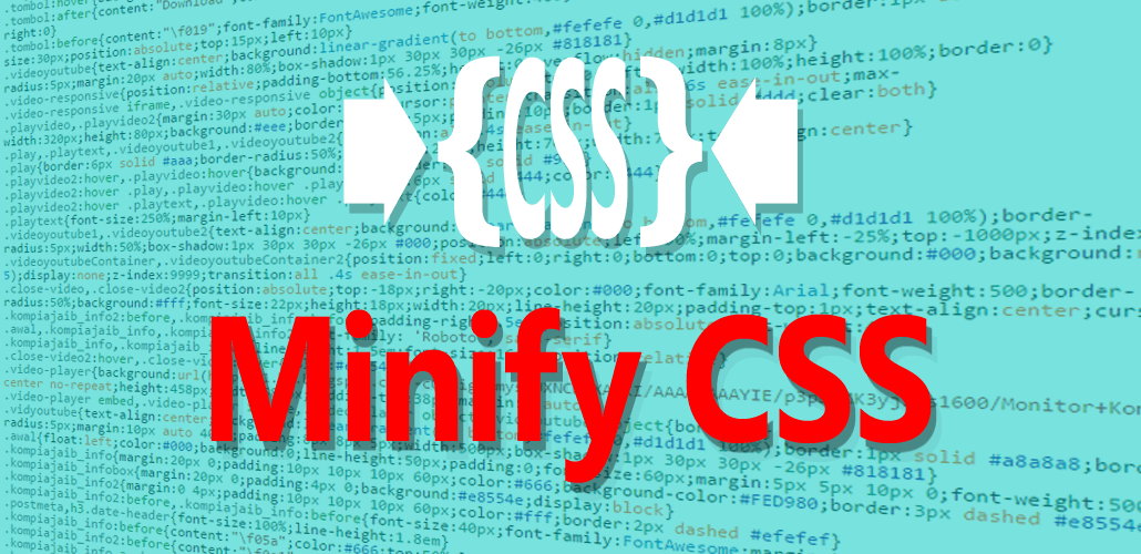Tool Rekomendasi Untuk Minify CSS Dan Javascript Tool Rekomendasi Untuk Minify CSS Dan Javascript