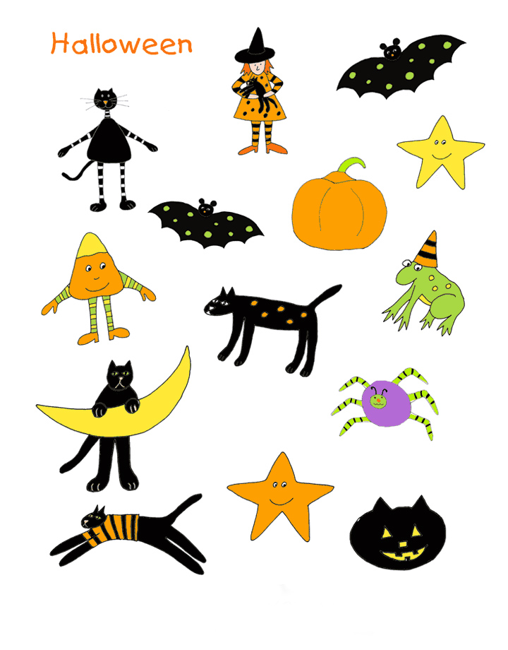 Halloween Printable Printable Halloween Stickers