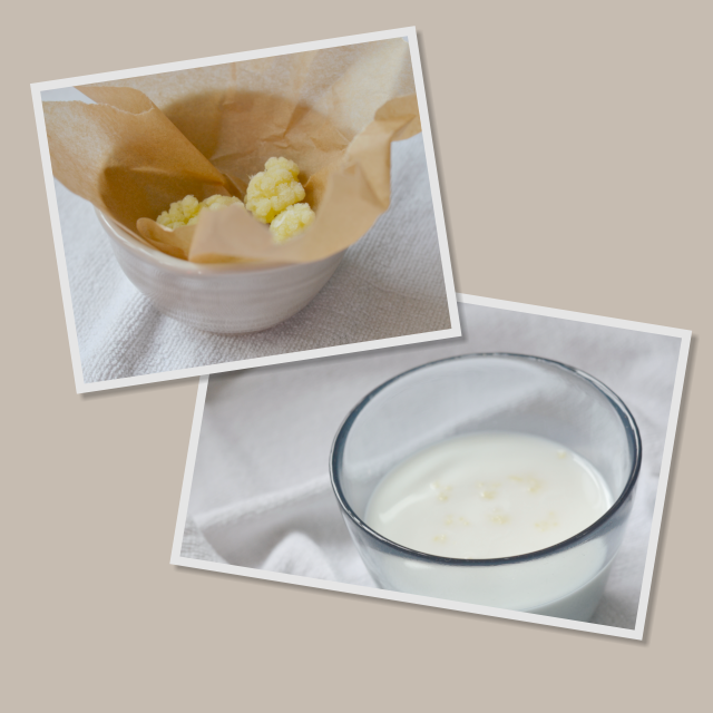 Freezing kefir grains