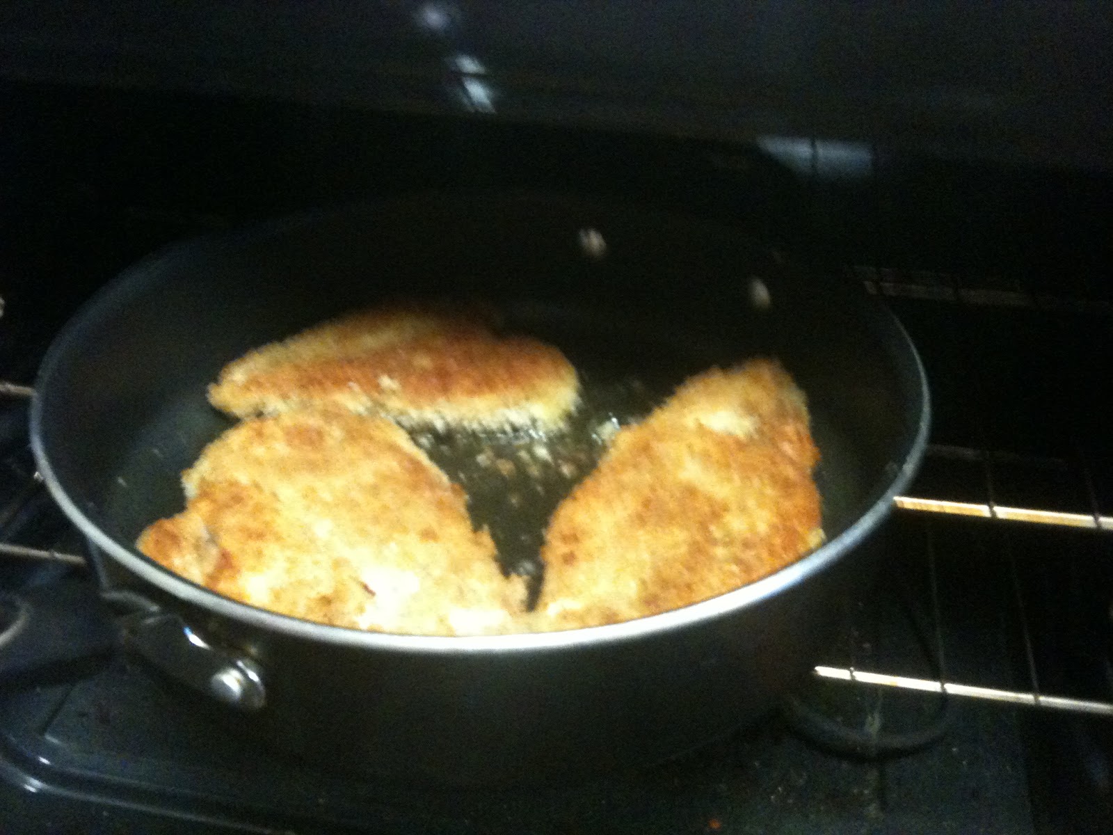 PanFried, OvenBaked Panko Chicken