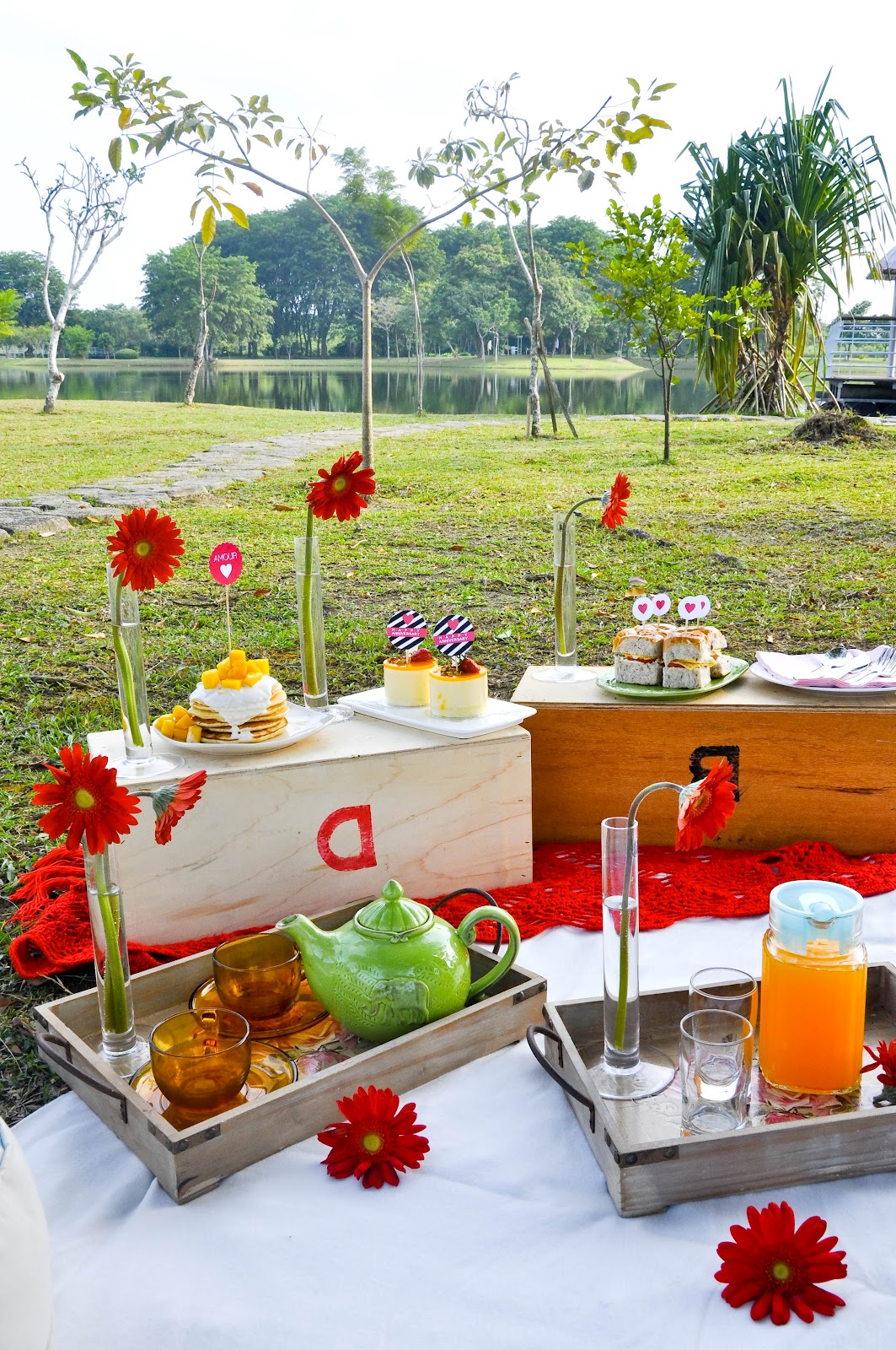 fancy breakfast club Anniversary Breakfast Picnic