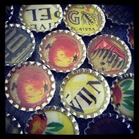 DIY Bottle Cap Magnets