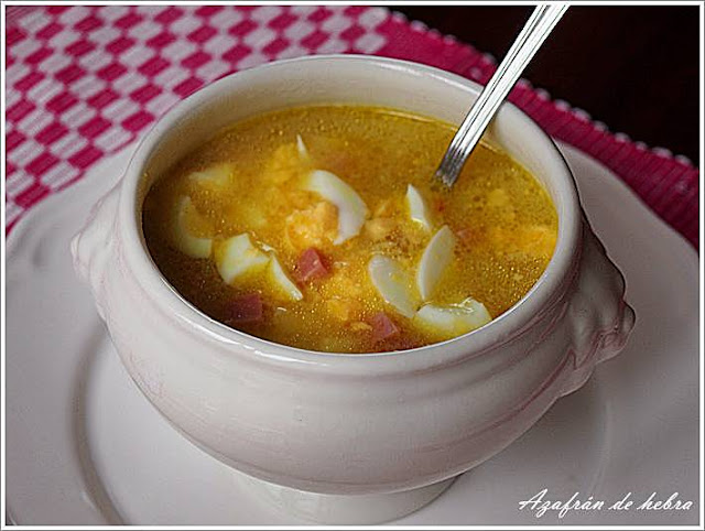 Sopa De Jamón York Y Patata
