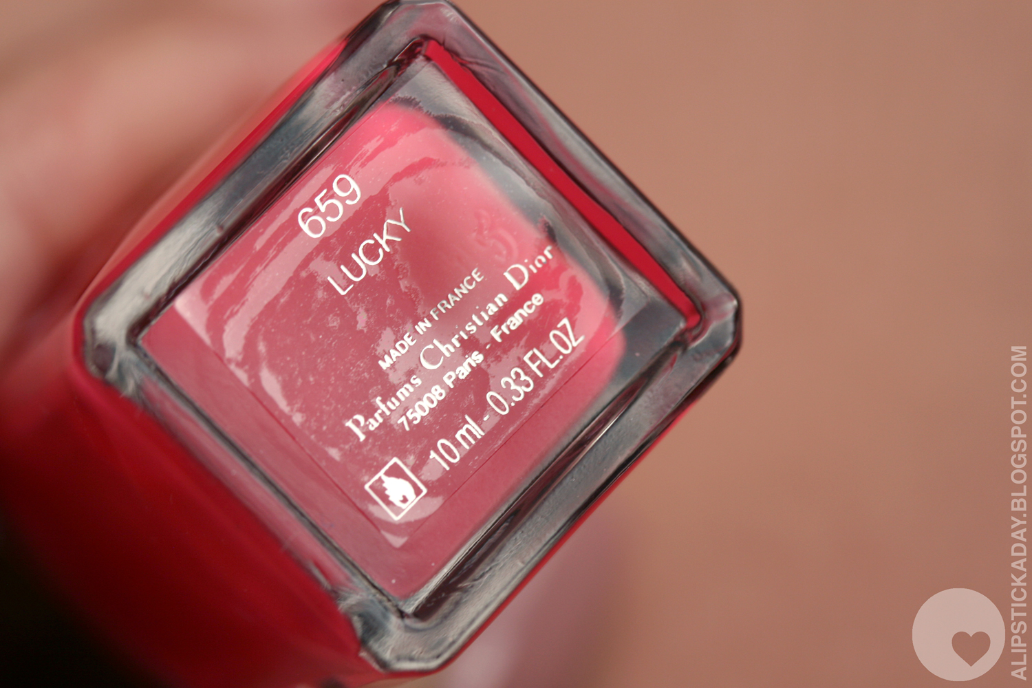 1. Dior Vernis Nail Polish in "Lucky" - wide 11