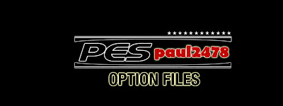 paul2478 PES Option Files