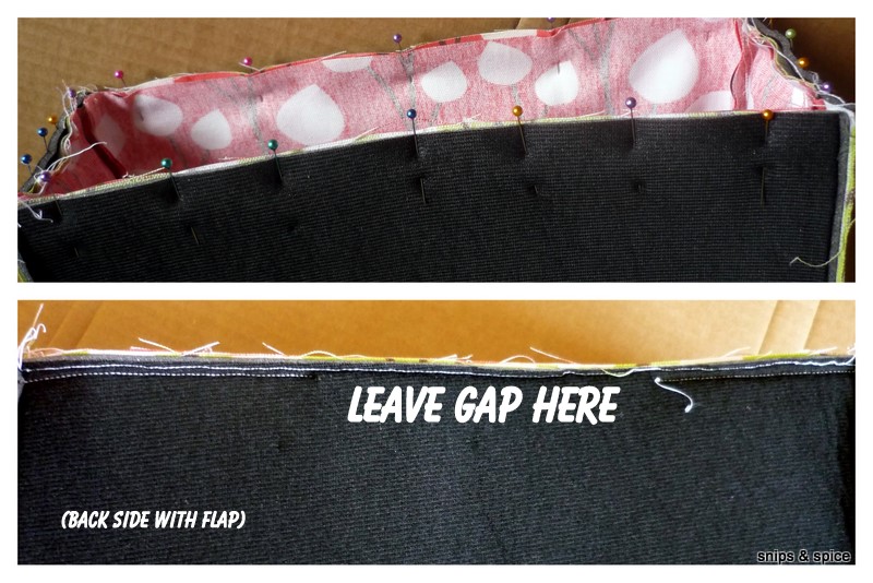 Snips & Spice The (reversible) SchoolTime Messenger Bag