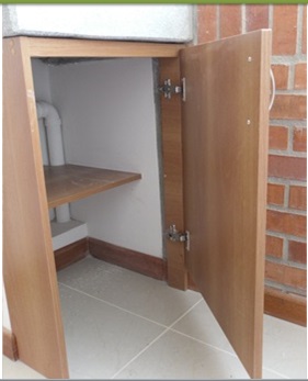 Arte Hogar: Puerta para el Lavadero
