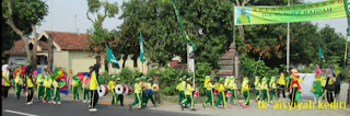 Milad 'AISYIYAH ke 98 Kabupaten Kediri, Parade Drum Band TK 'Aisyiyah Bustanul Athfal Kabupaten Kediri