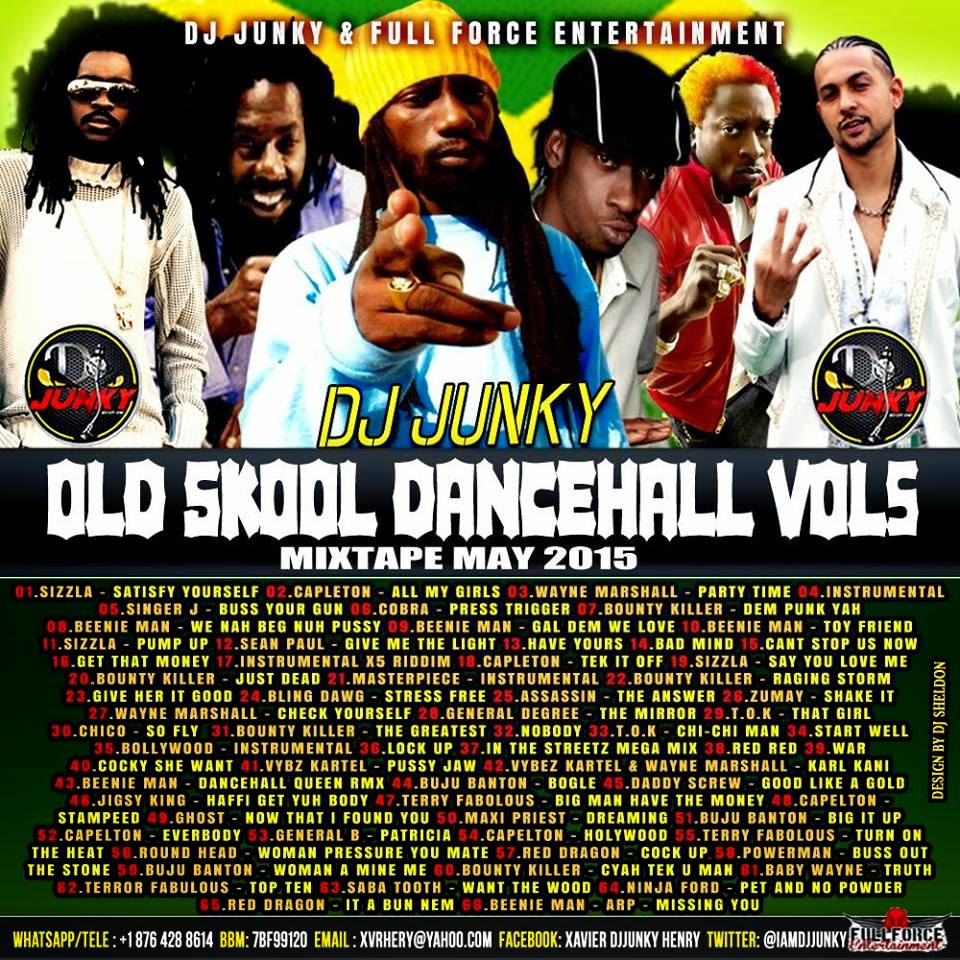 DJ JUNKY OLD SKOOL DANCEHALL MIX VOL 5