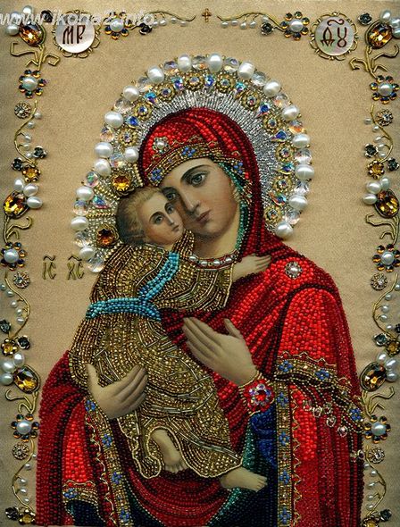 SVETLINA I IKONI: Пресвета Богородица Владимирска - застъпница на всички,  изпаднали в беда и печал