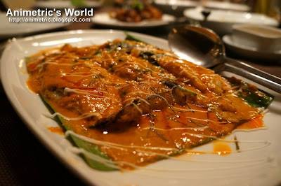 Panang Pla Kapong Yang Bai Tong at Thaipan in Tomas Morato, QC