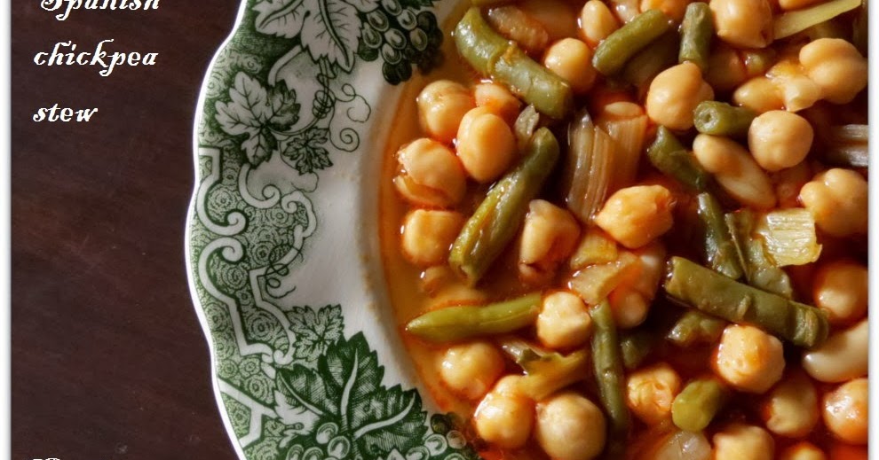 Cooking in English (o intentándolo) Spanish chickpea stew and "pringá"