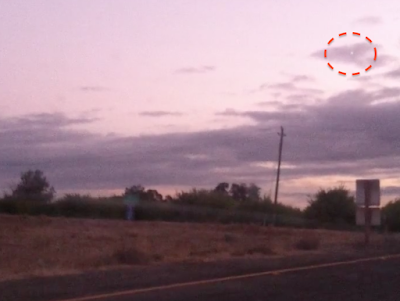 Glowing UFO Glowing UFO Caught Risings Above California 2015, UFO Sightings