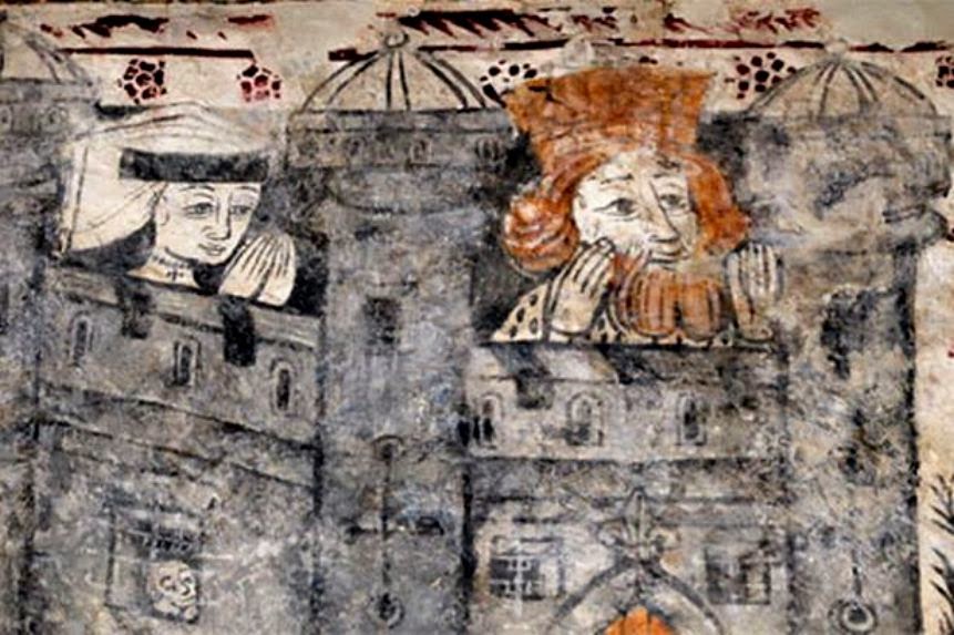 Medieval wall paintings uncovered in Welsh church The Archaeology