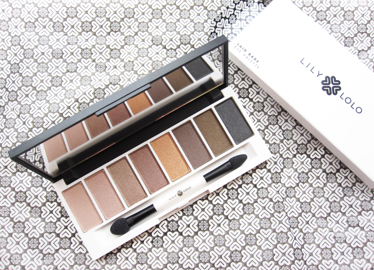 Lily Lolo Laid Bare Eyeshadow Palette review