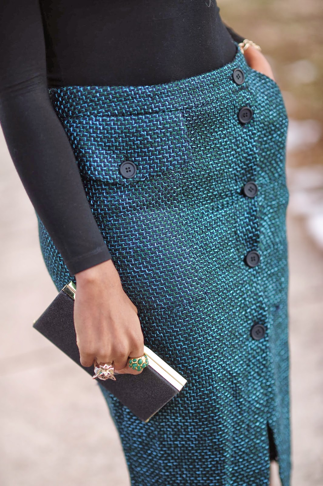 Asos-pencil-skirt-Zara-statement-necklace-hm-clutch.jpg