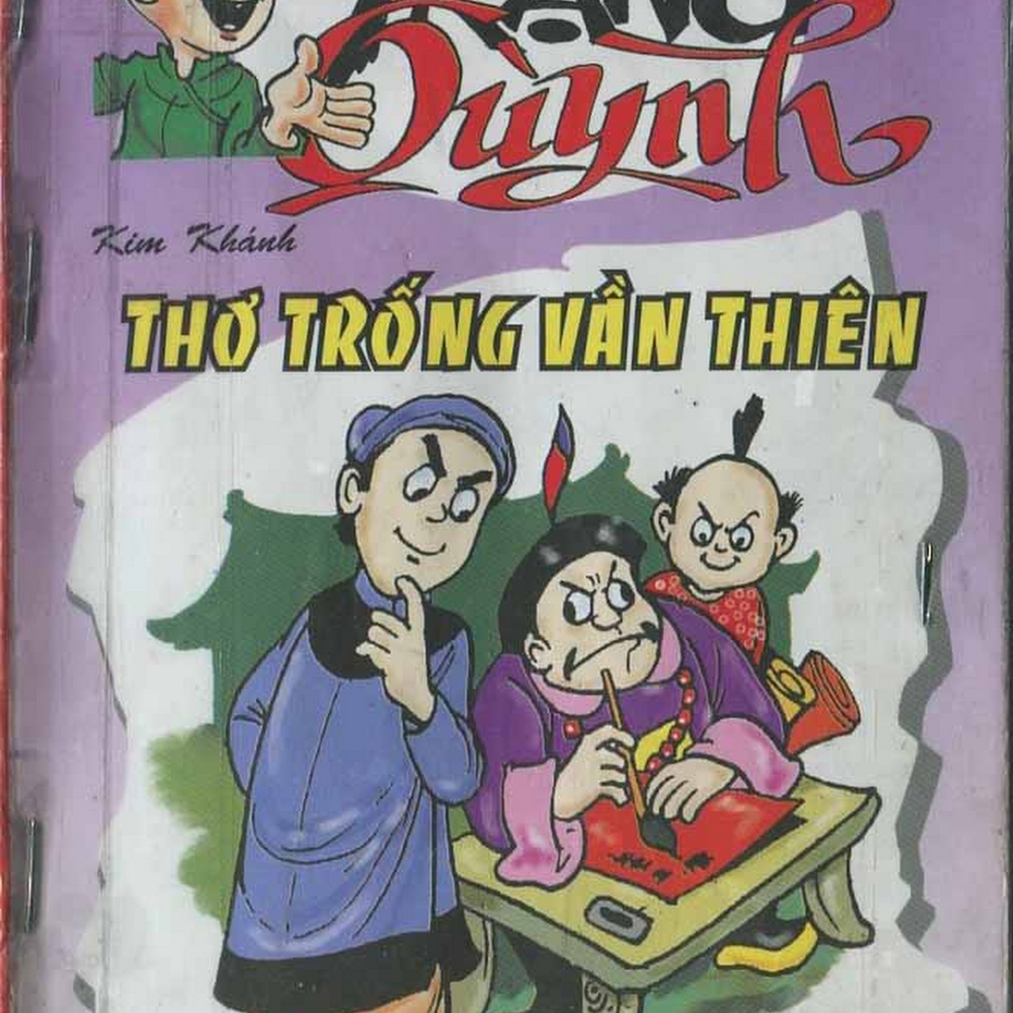 TRUYỆN TRANH TRẠNG QUỲNH TẬP 9, Thơ trống vần Thiên