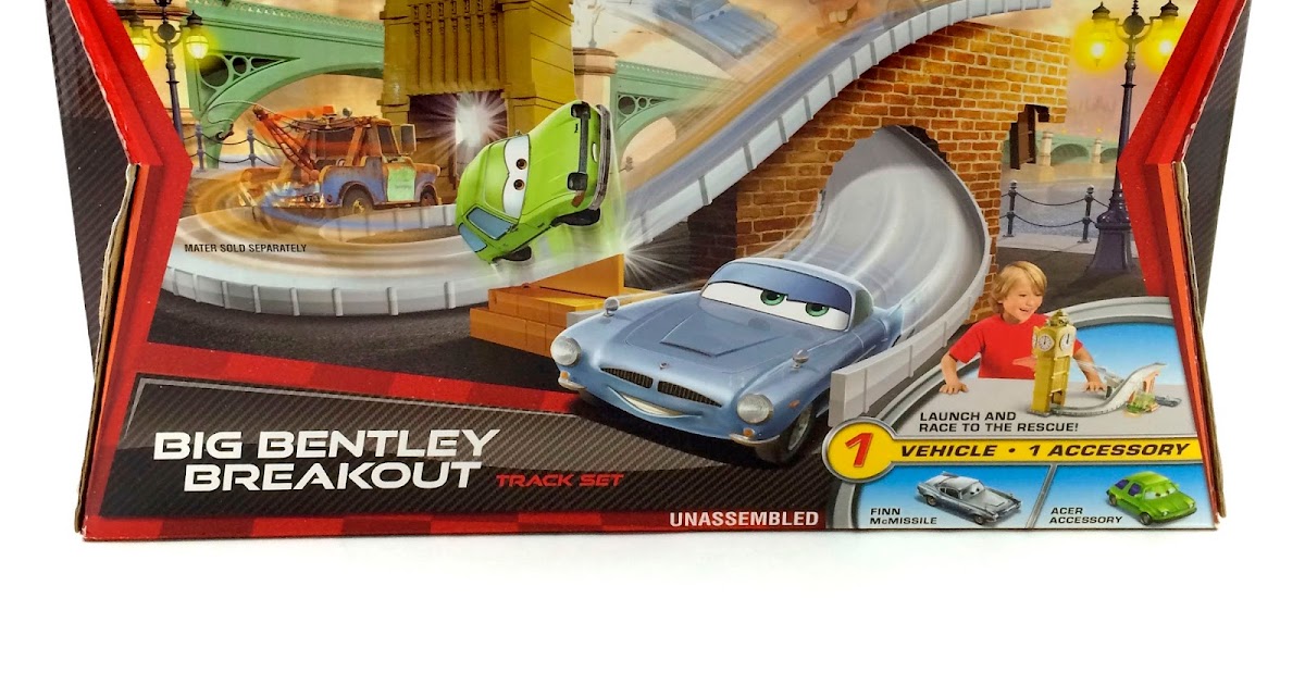 Dan The Pixar Fan Cars 2 Big Bentley Breakout Track Set
