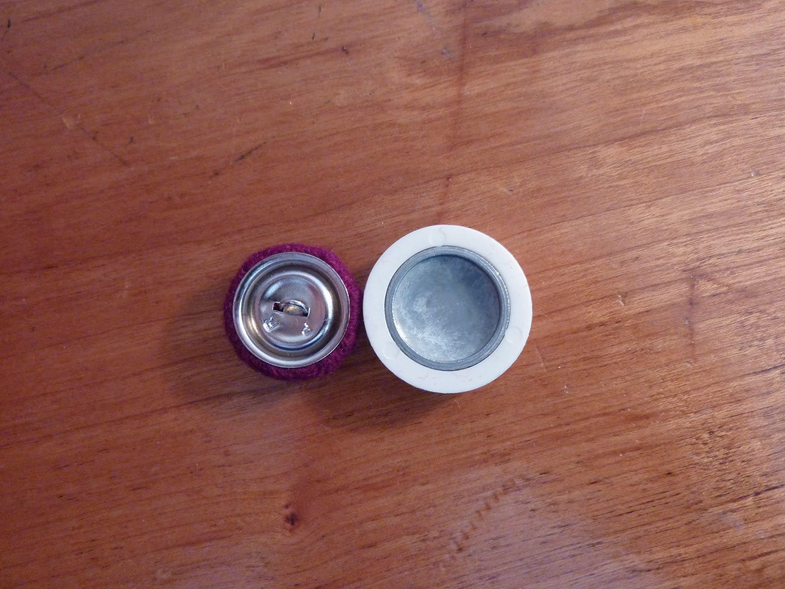 Beauty From Ashes Two Toned Self Covered Buttons Tutorial