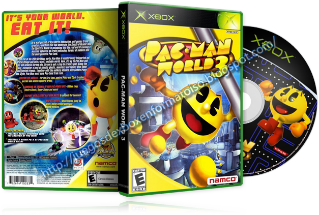 Que juego te gusto de esta consola? Pac_Man_World_3_custom++%255Bcover+xbox+3D+-+by+perfect7726%255D+%252B+Glass