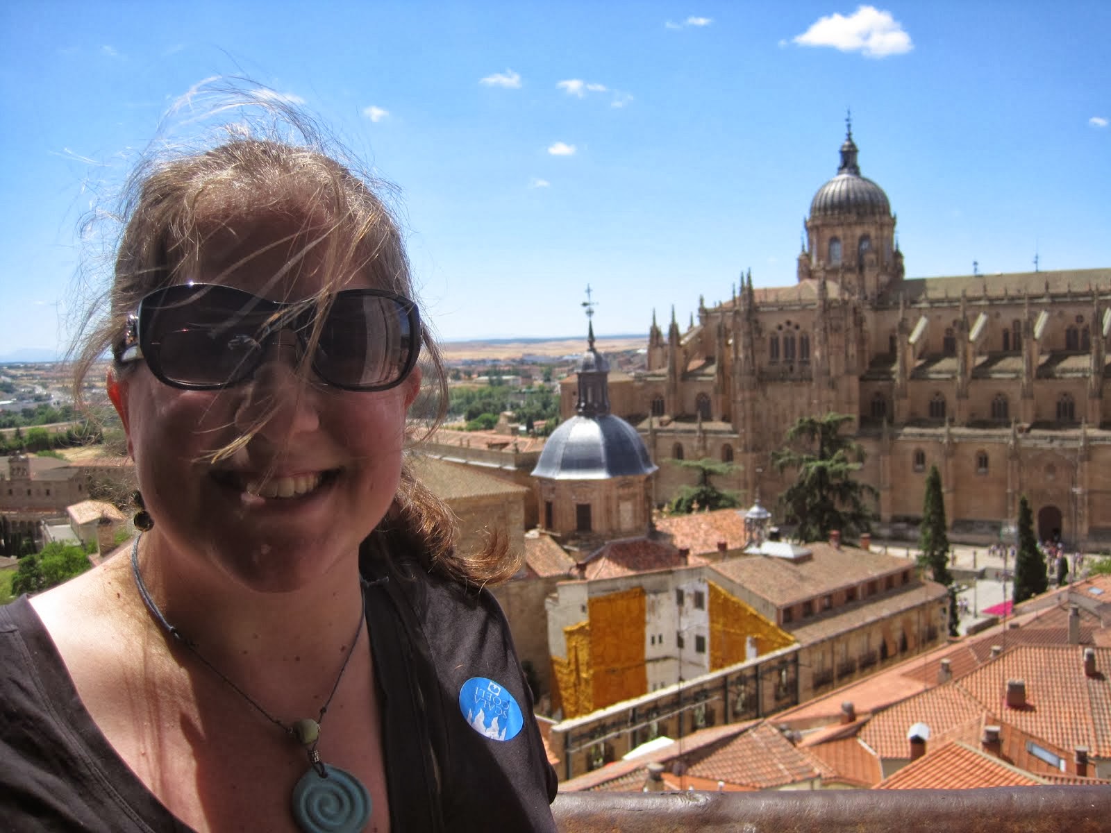 The author, in Salamanca, Spain