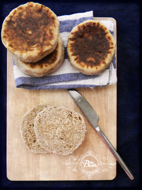 BperBiscotto *English muffin con lievito madre alle castagne*