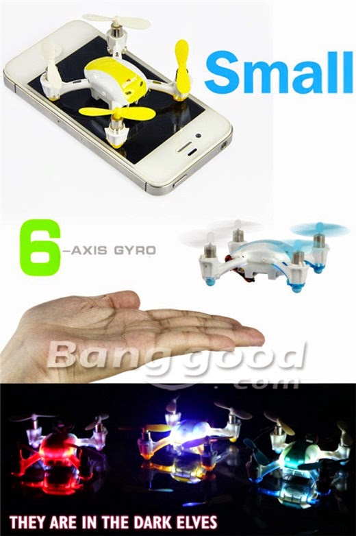 Claire Vang: UDI U939 2.4G 4CH 6 Axis Mini RC Quadcopter With