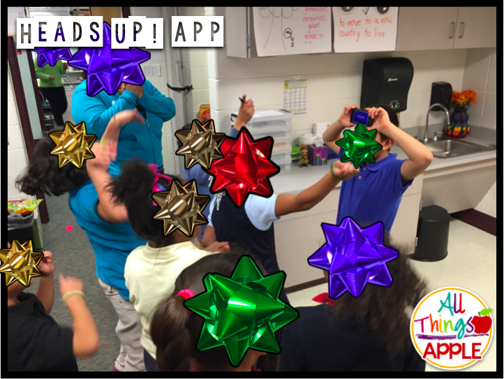 All Things Apple in 2nd Heads Up App in the classroom!!!