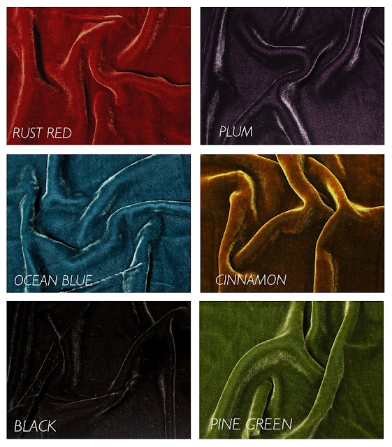 silk velvet back in the shop! Anna Allen Clothing Blog silk velvet