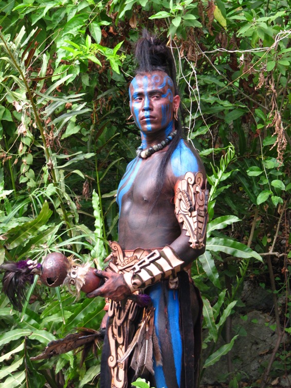 costumaţie maya, parc xcaret, mexic