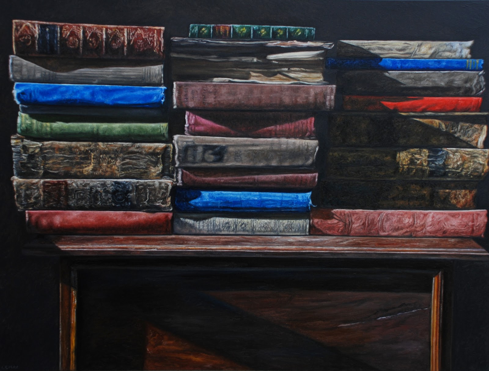 meaning What does "three deep" mean? English Language Learners