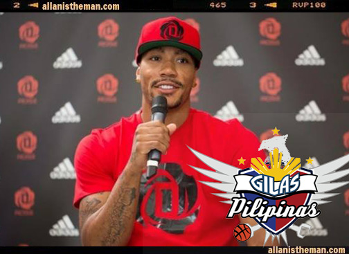 Derrick Rose wishes 'nothing but the best' for Gilas Pilipinas